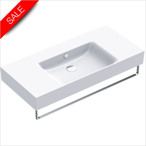 Catalano Basins & Furniture - Premium 100 Basin Single Sink With Shelfs