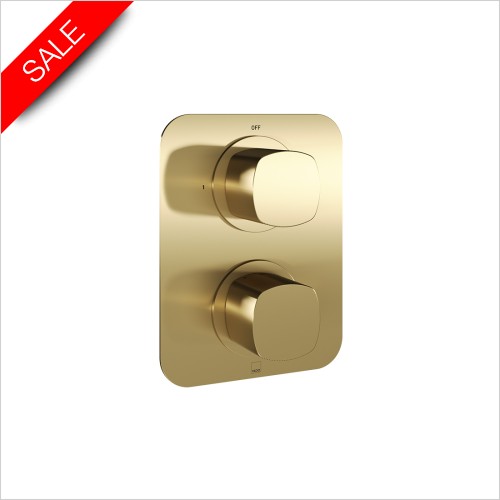 Vado Showers - Cameo 1 Outlet 2 Handle Concealed Thermo Valve Trim Kit