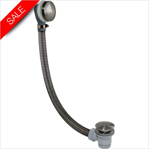 JTP Taps & Mixers - Vos Exofil With Built In Pop-Up Bath Waste