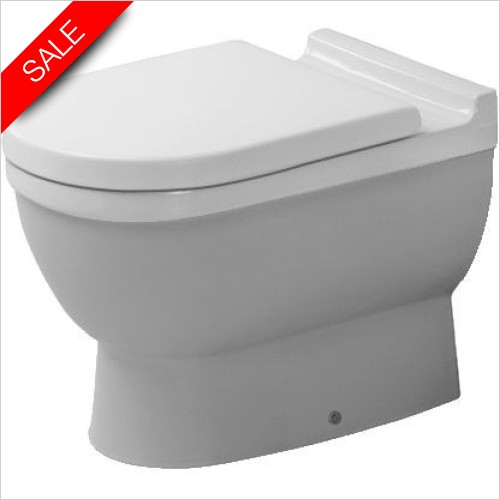Duravit Toilets & Bidets - Starck 3 Toilet Floorstanding Washdown