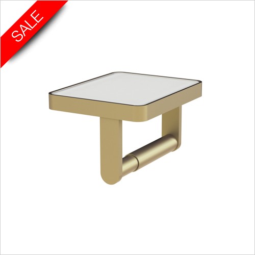 Vado Accessories - Muse Paper Holder With White Glass