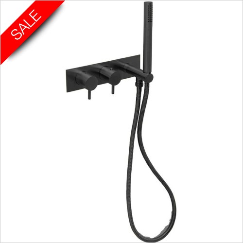 JTP Showers - Vos Thermostatic Concealed 2 Outlet Shower Valve