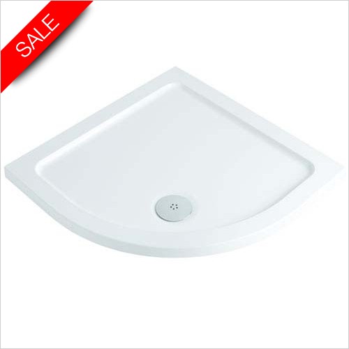 MX Trays - ABS Stone Resin Quadrant Shower Tray 1000 x 1000mm