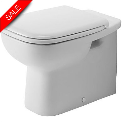 Duravit Toilets & Bidets - D-Code Toilet Floorstanding 560mm Washdown