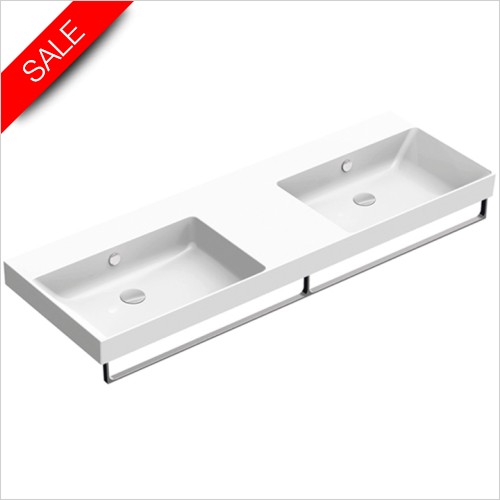 Catalano Basins & Furniture - New Zero 150 Double Basin 0TH 150 x 50cm