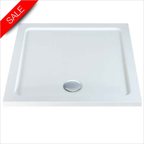 MX Trays - ABS Stone Resin Square Shower Tray 760 x 760mm