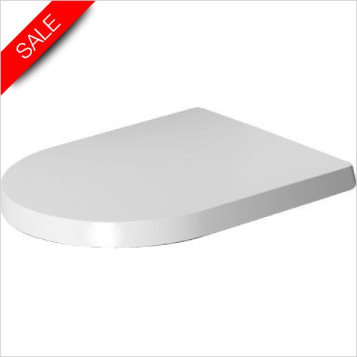 Duravit Toilets & Bidets - ME by Starck Seat & Cover Compact With Automatic Closure