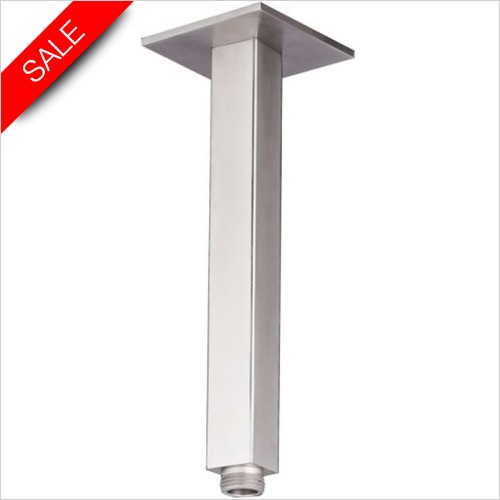 JTP Showers - Inox Square Ceiling Arm, 200mm