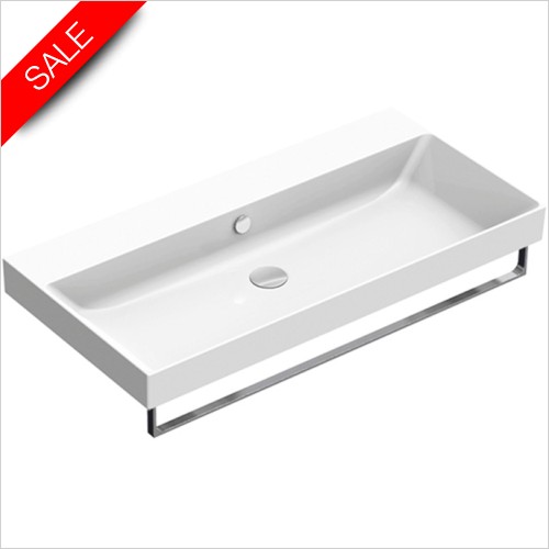 Catalano Basins & Furniture - New Zero 100 Basin 1TH 100 x 50cm